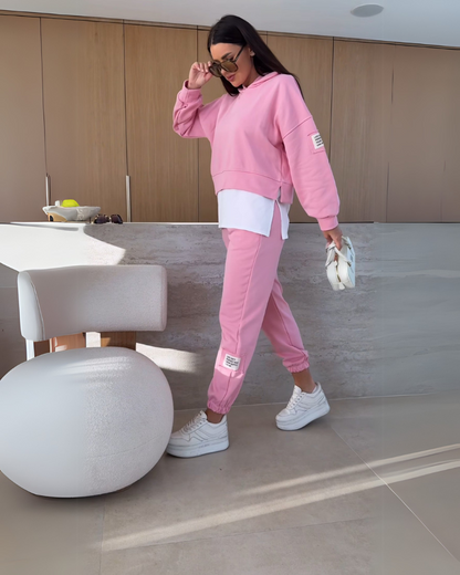 Women's Comfy Hooded Sweatsuit Set – Gabi