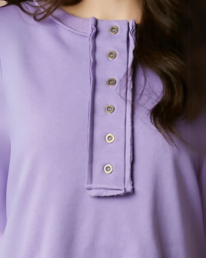 Pink Sequin Oversized Blouse – Paula – view 5