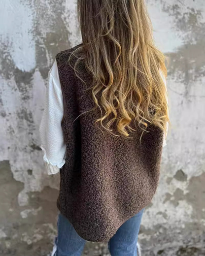 Women's Fleece-Lined Vest – Daniela – view 2