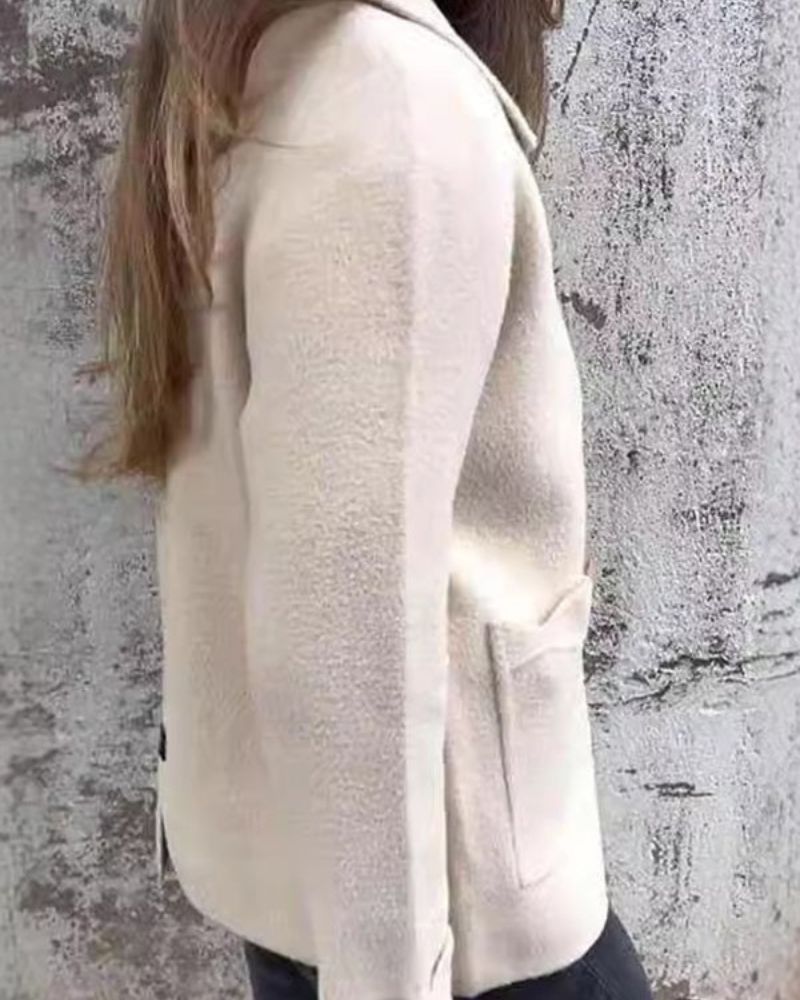 Women's Fleece Sweatshirt Jacket – Fernanda