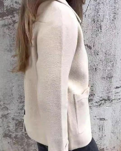 Women's Fleece Sweatshirt Jacket – Fernanda