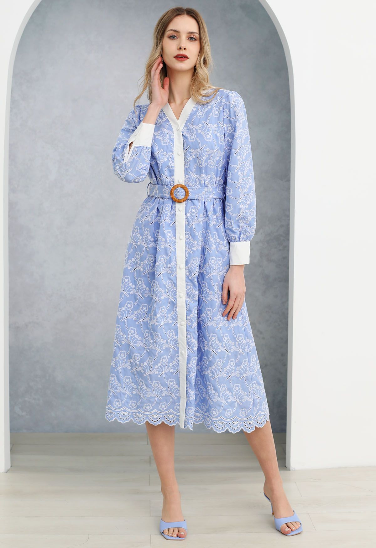 Women's Long Dress – Genilha – view 2