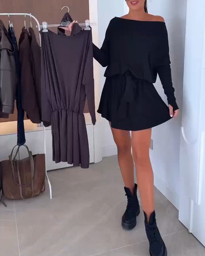 Women's Off-Shoulder Midi Dress – Mia – view 5