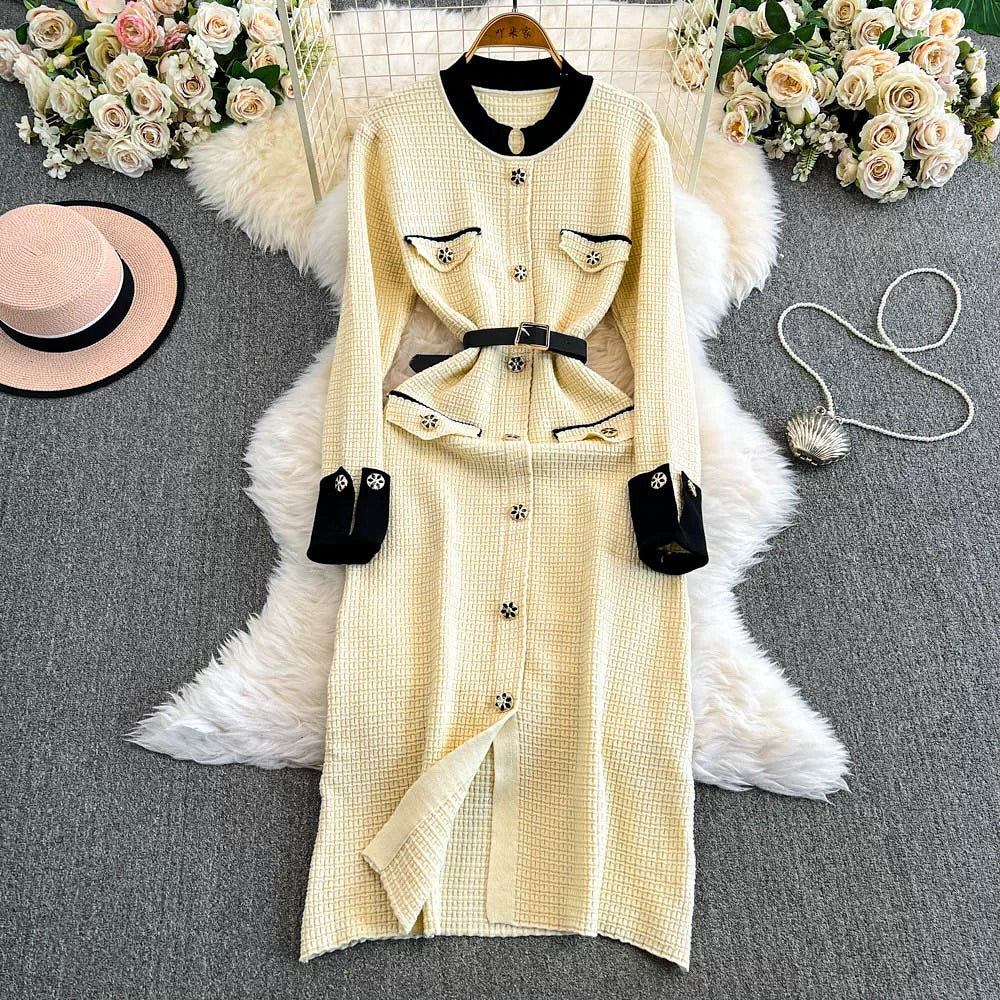 Women's Knit Dress – Milano – White