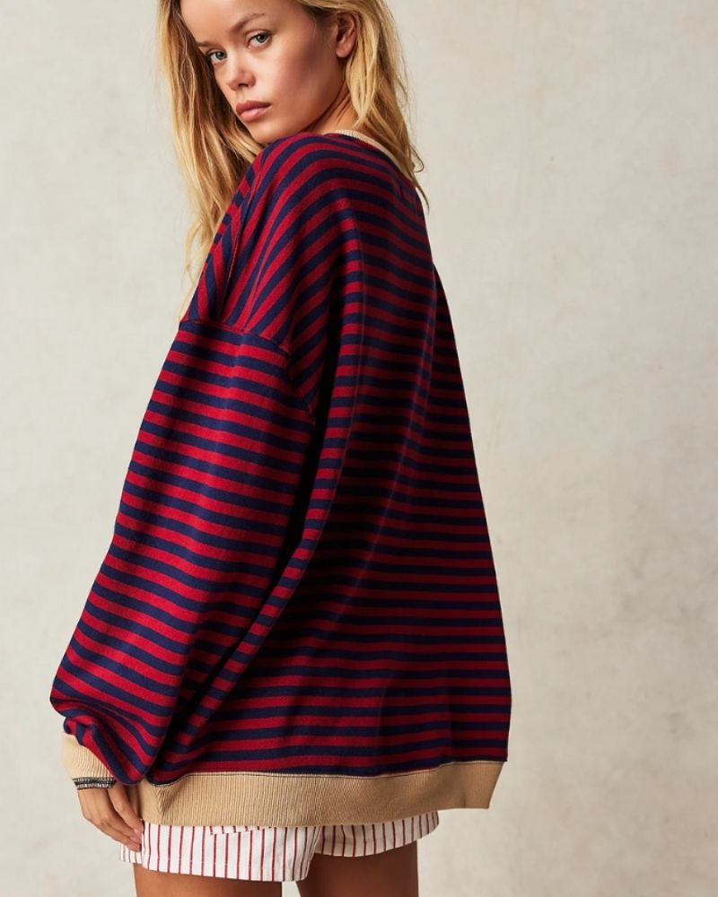 Striped Oversized Blouse – Rebeca – view 2