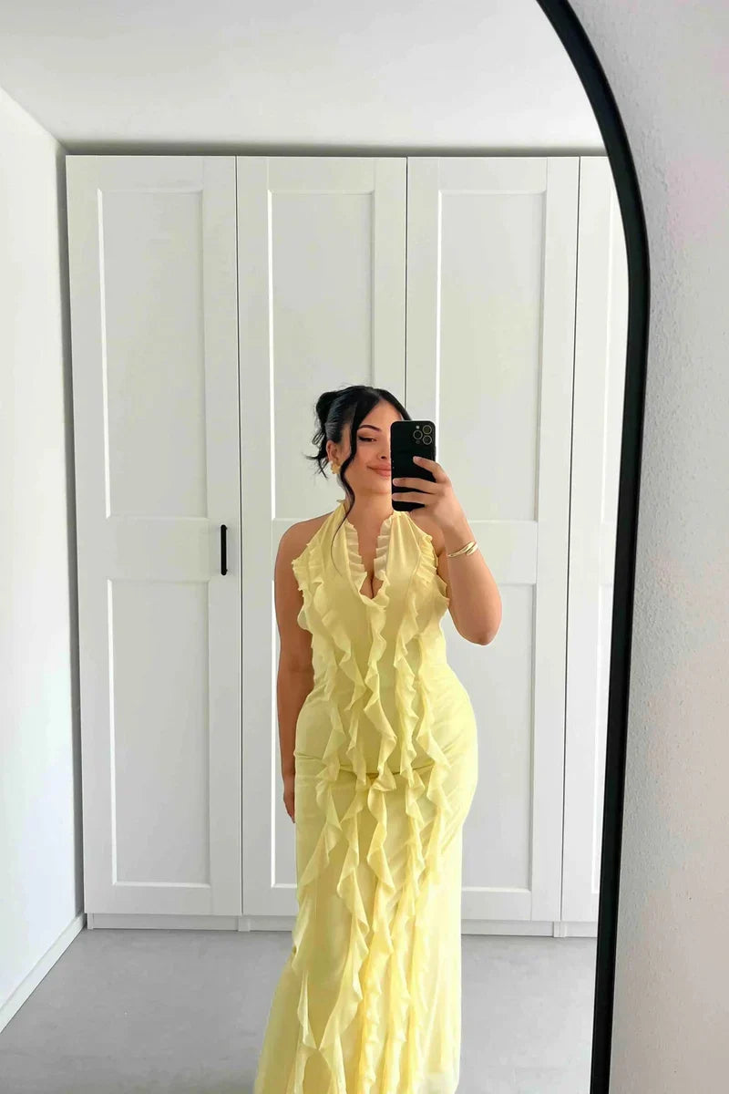 Women's Ruffled Dress – Giulia – view 4