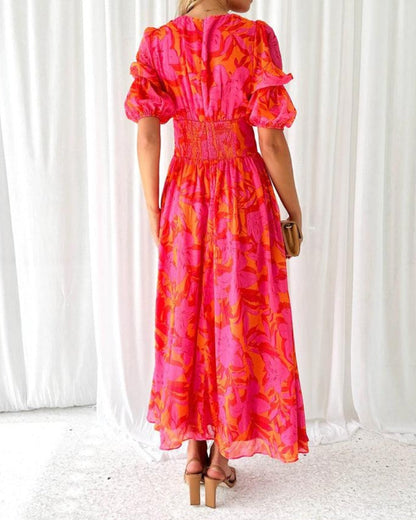 Women's Long Floral Dress – Lennon – view 3
