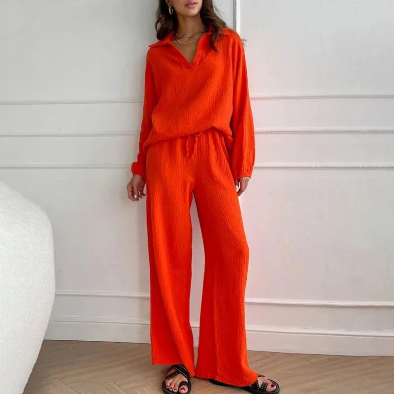 Women's Linen Two-Piece Set – Susannah – view 2