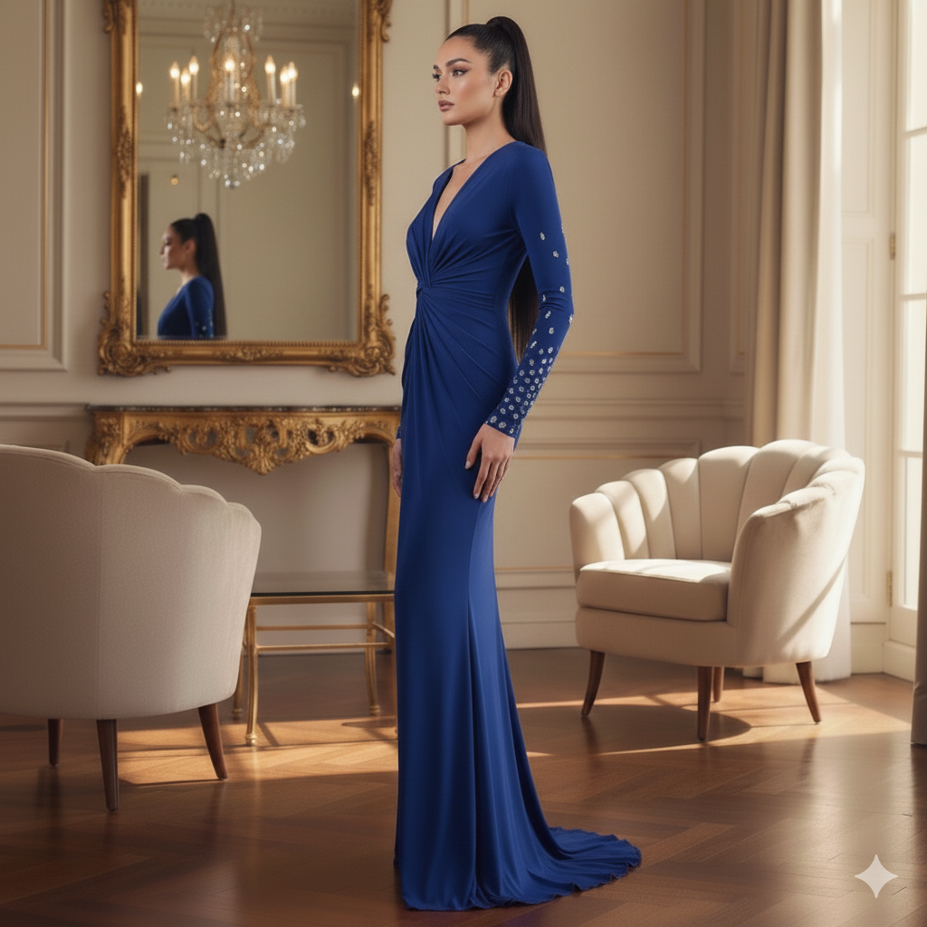 Women's Elegant Dress – Nicolette – view 3
