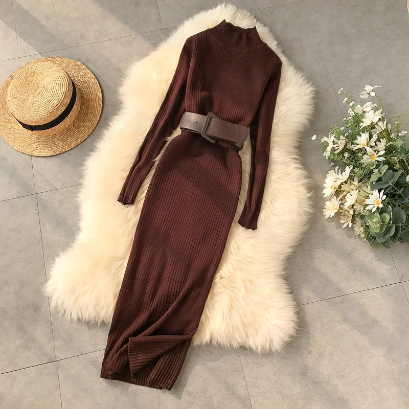 Women's Turtleneck Dress – Cintia – view 2