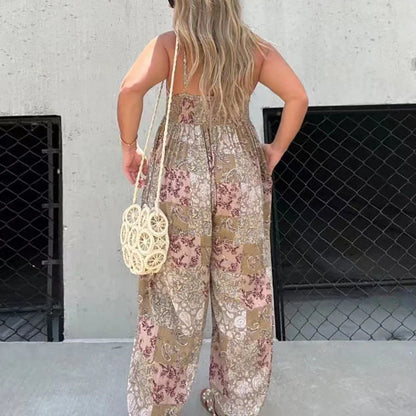 Women's Vintage Tank Jumpsuit – Bernadette – view 2