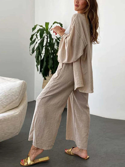 Women's Comfy Kimono and Pants Set – Jenna – view 5