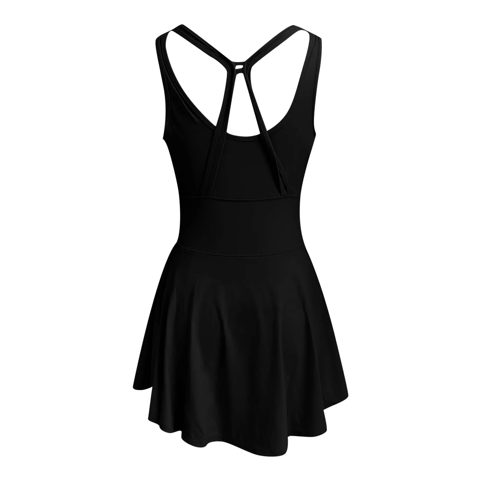 Tank Dress with Built-In Shorts – Willow – view 4