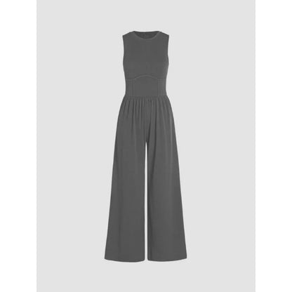 Women's High-Waist Jumpsuit – Summer – view 2