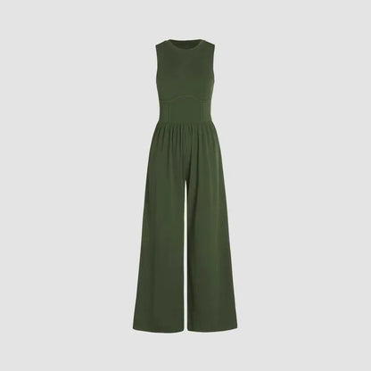 Women's High-Waist Jumpsuit – Summer – view 5