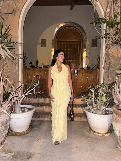 Women's Ruffled Dress – Giulia – view 7