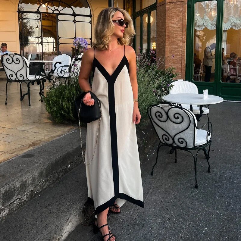 Women's V-Neck Dress – Sybil
