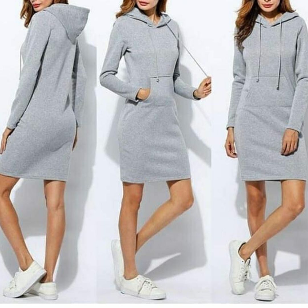 Women's Hooded Dress – Ellen – view 2