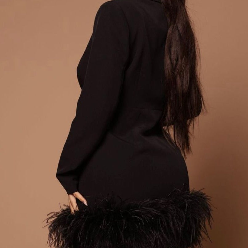 Women's Vintage Dress – Manon – Black