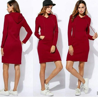 Women's Hooded Dress – Ellen – view 3