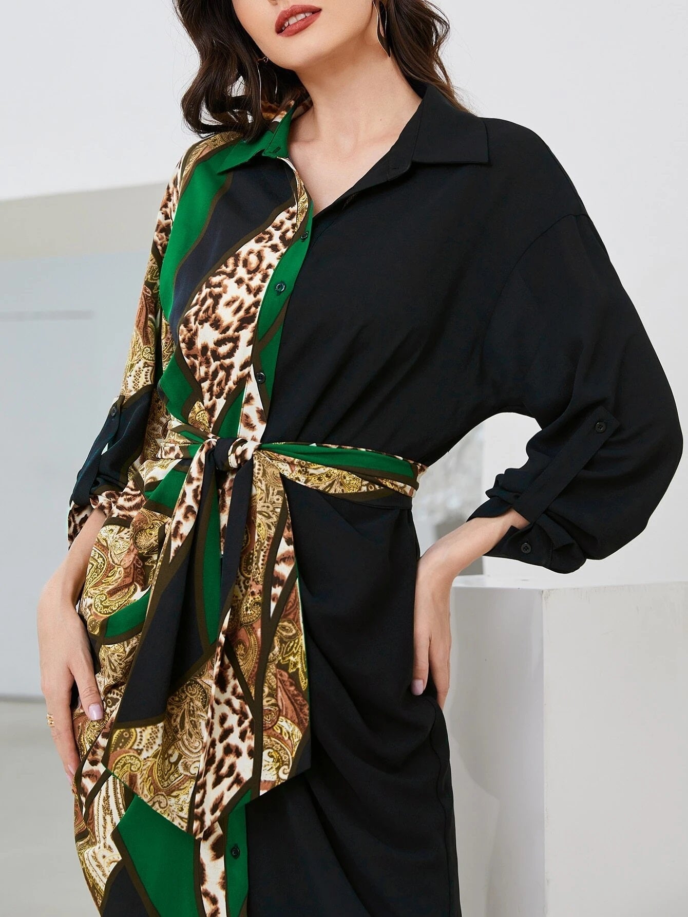 Women's Satin Dress – Ashley – view 7