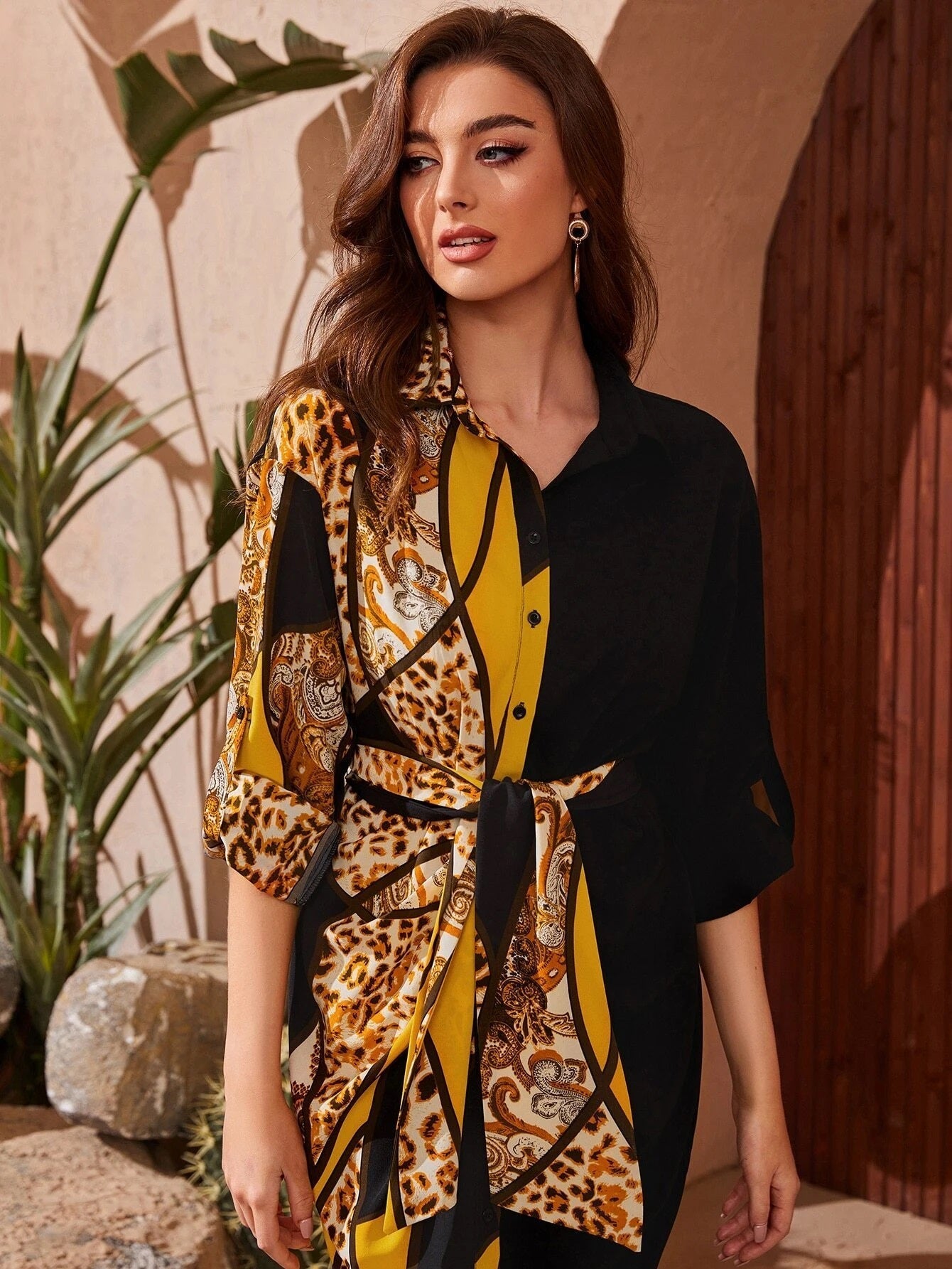 Women's Satin Dress – Ashley – view 8