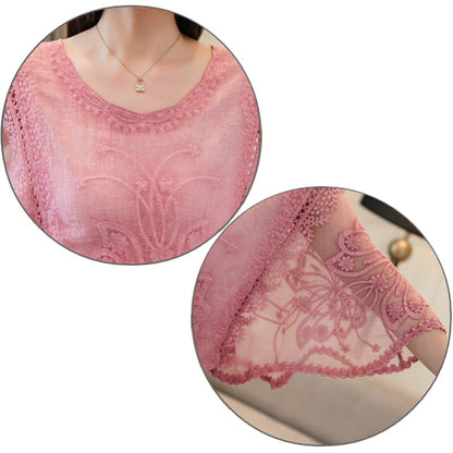 Women's 3/4-Sleeve Lace Blouse – Waverly – view 18