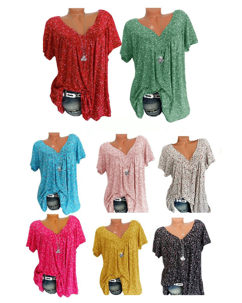 Women's Relaxed Printed Tee – Fia