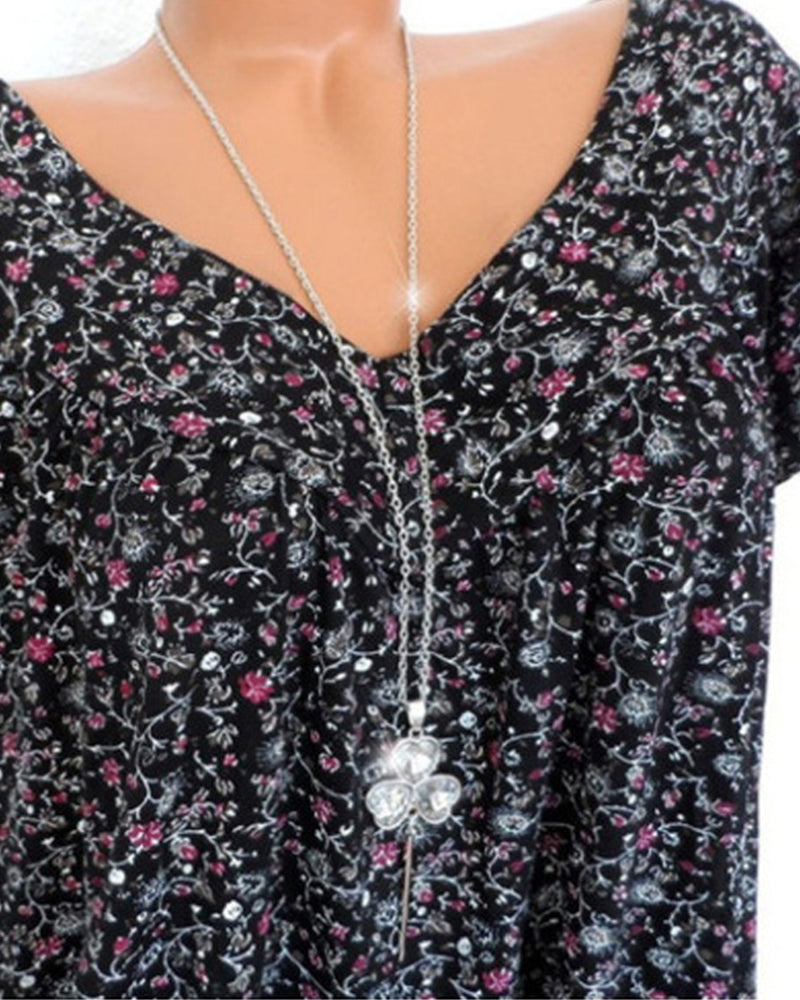 Women's Relaxed Printed Tee – Fia – view 3