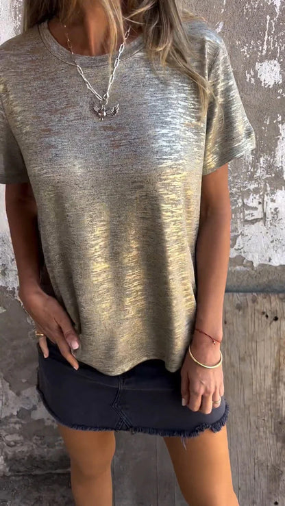 Women's Crewneck Tee – Nicole – view 2