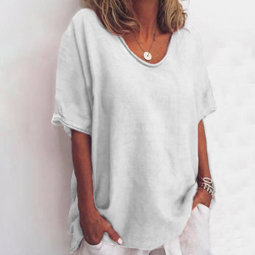 Women's Short-Sleeve Tee – Mariene – White