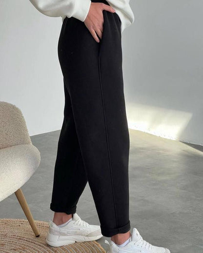 Women's Two-Piece Button Turtleneck Set – Madeline – view 6