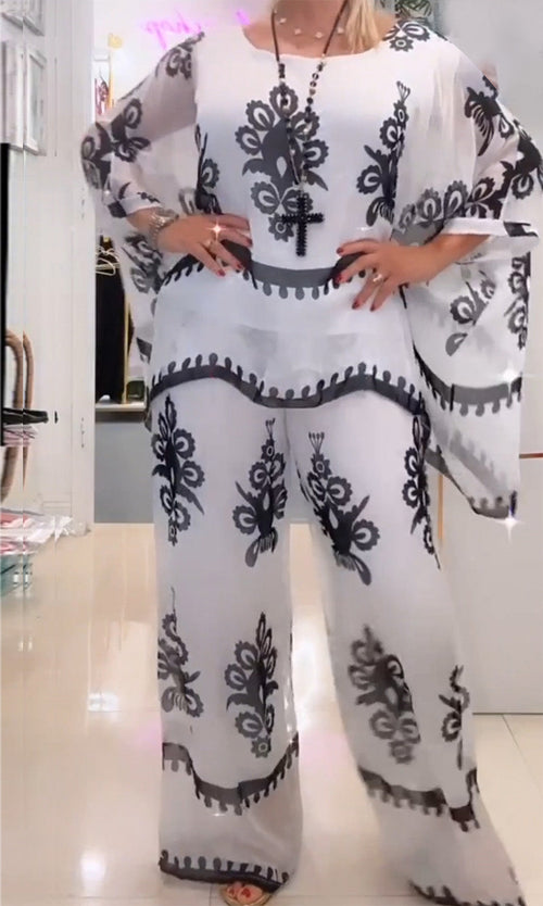 Women's Printed Two-Piece Set – Bridget