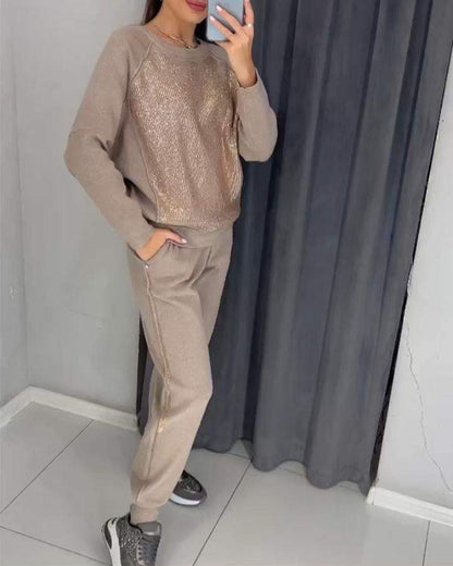 Women's Shimmer Knit Set – Whitney – view 2