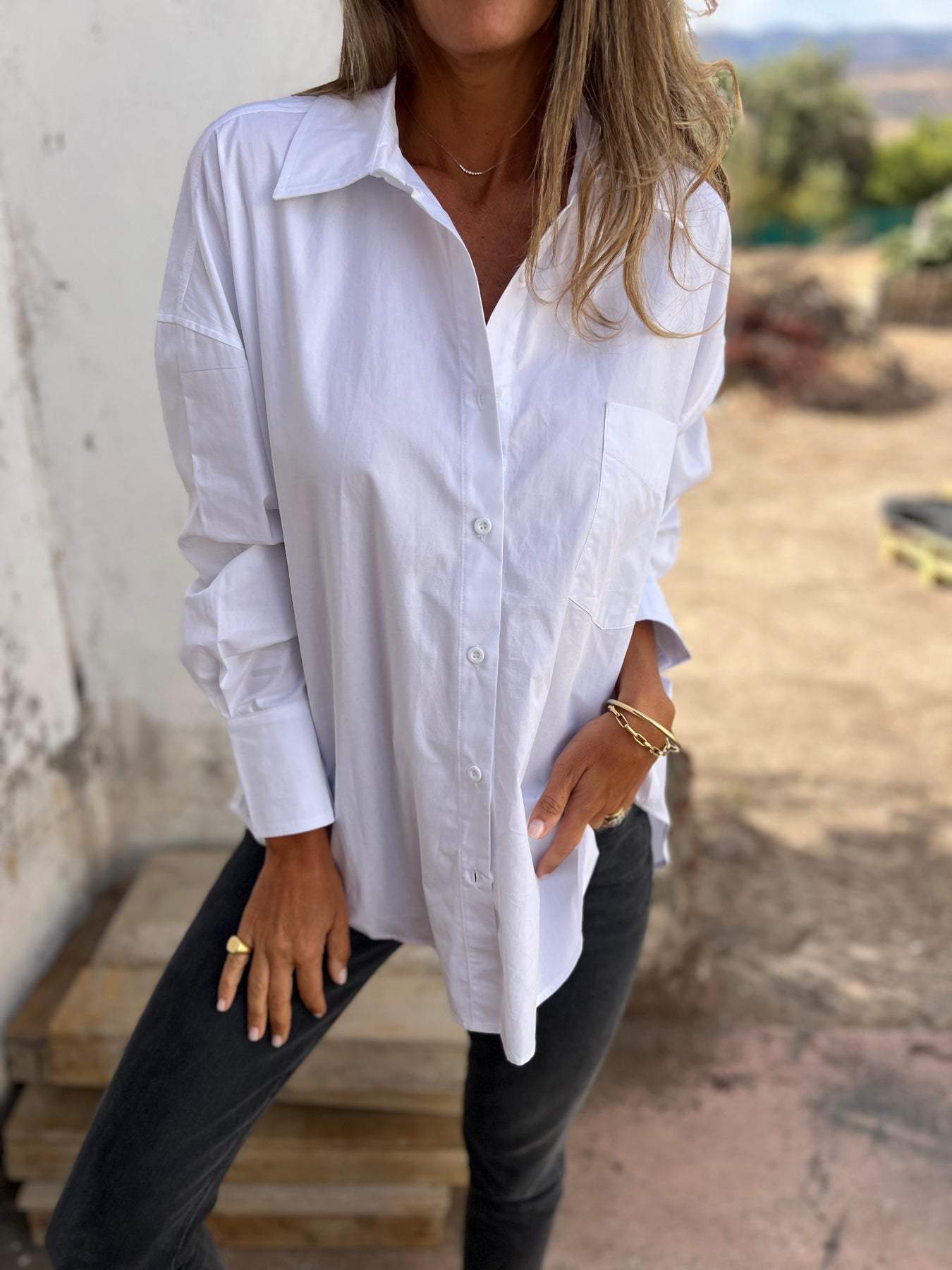 Long-Sleeve Lapel Shirt – Carmen – Default Title