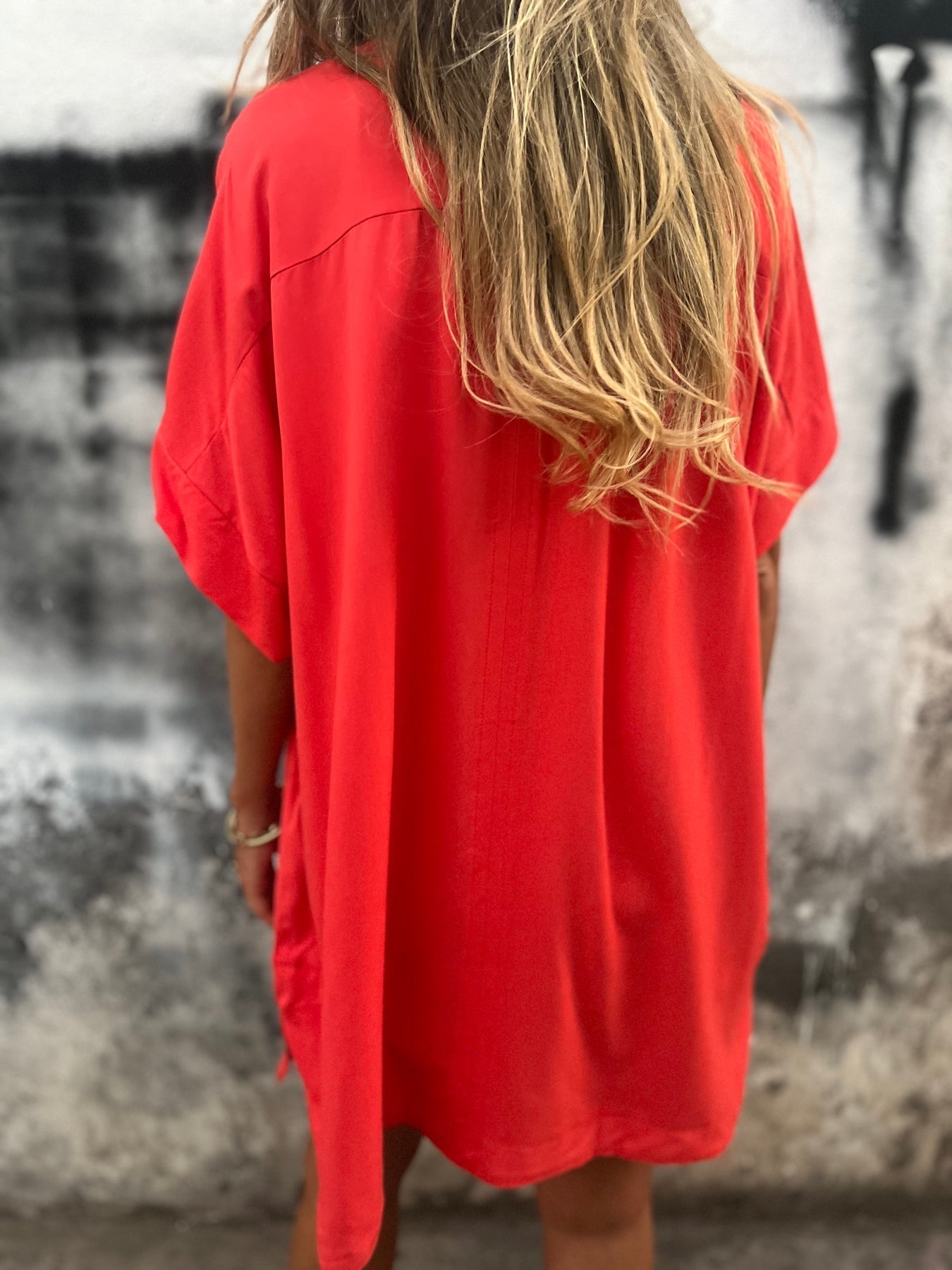Comfort Long Cotton-Linen Shirt – Amara – view 8