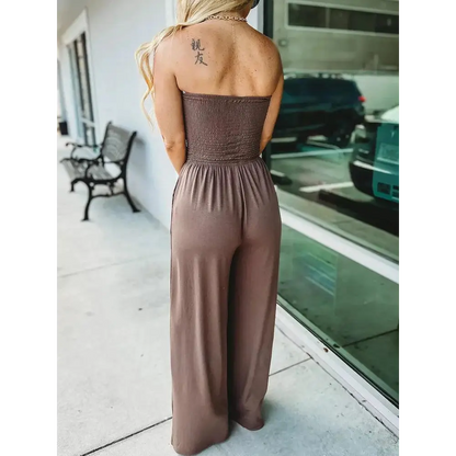 Women's Strapless Jumpsuit – Ida – view 2