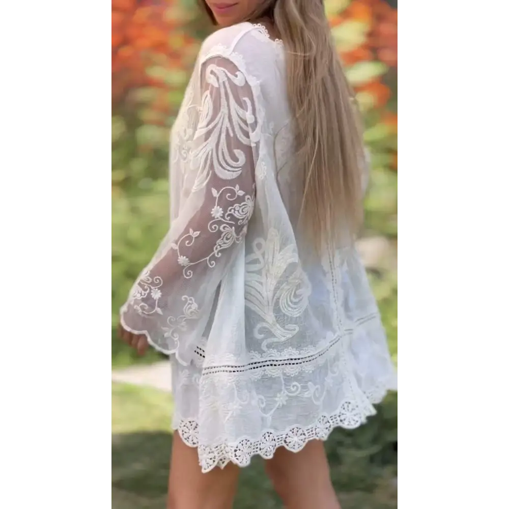 Openwork Lace Blouse – Aileen – view 5