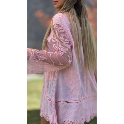 Openwork Lace Blouse – Aileen – view 3