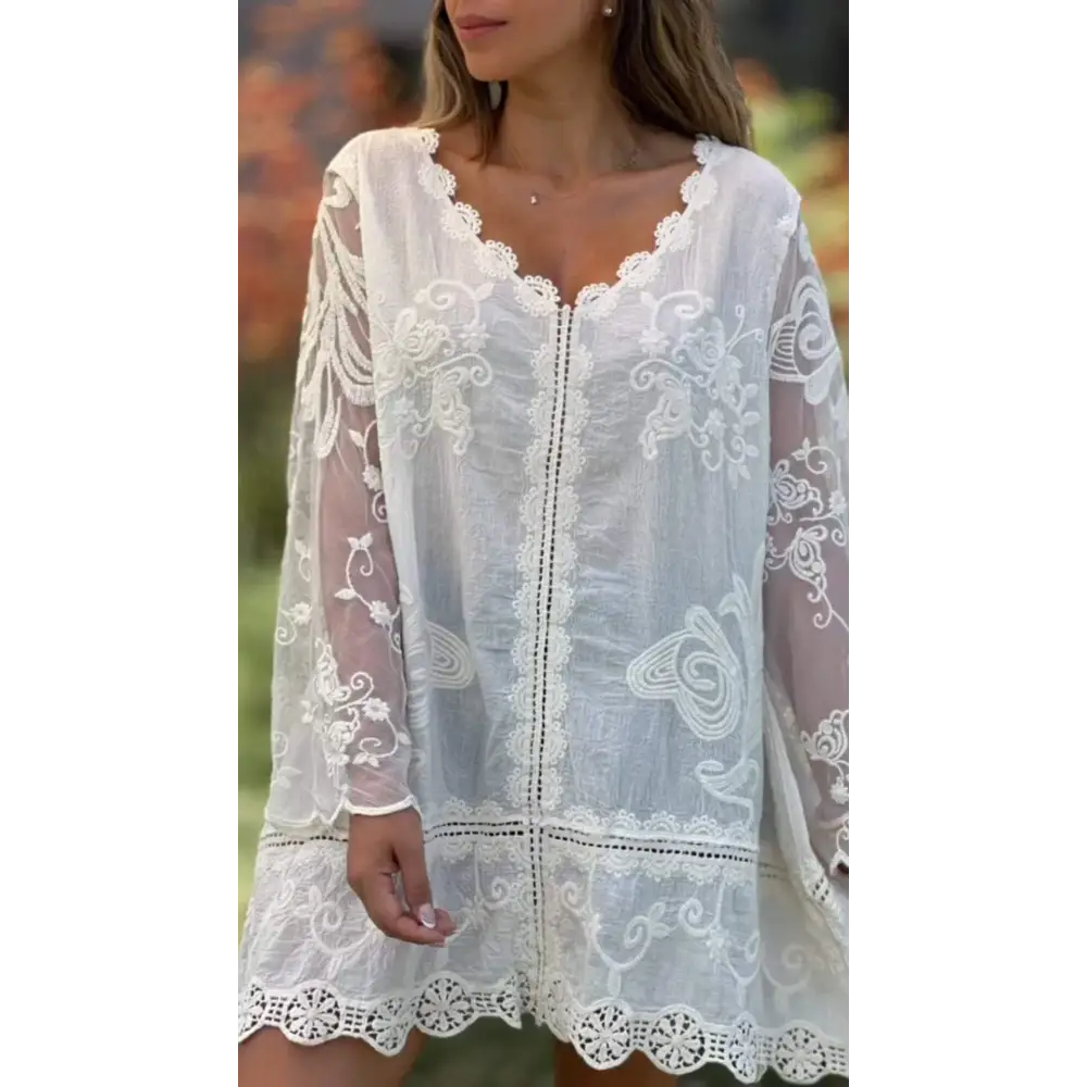 Openwork Lace Blouse – Aileen – view 4