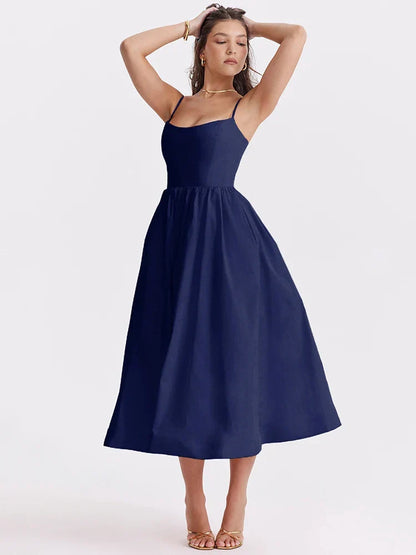 Corset Midi Dress – Jade – view 3