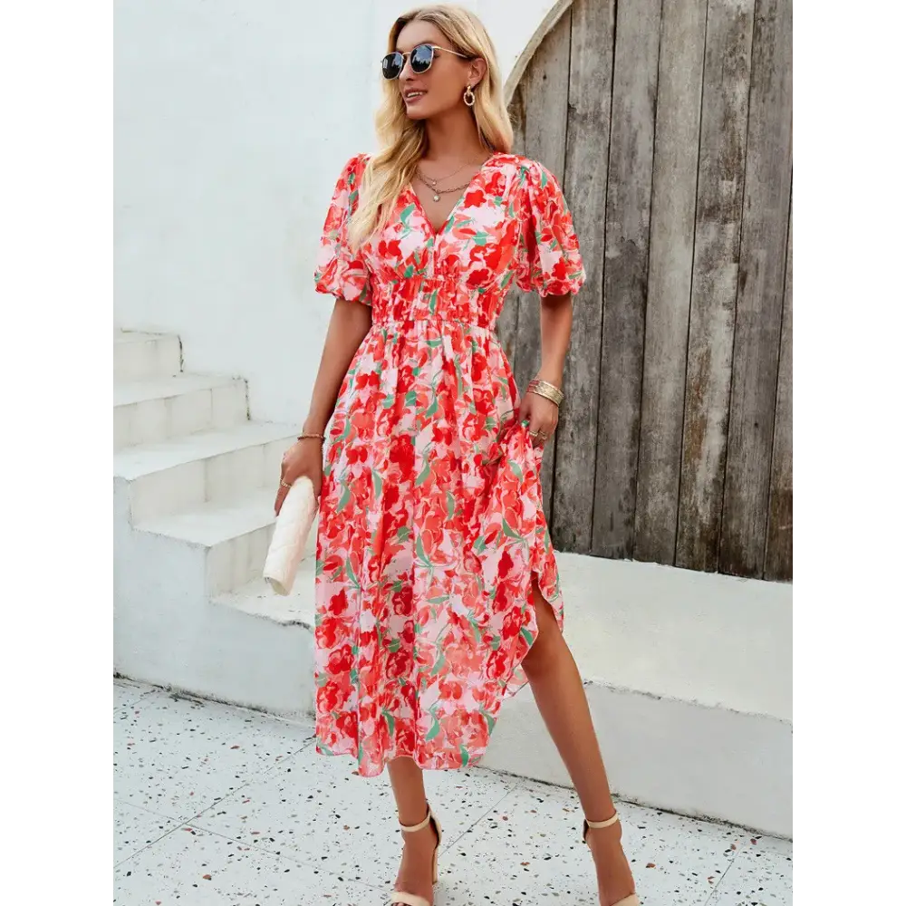 Women's Floral-Print Dress – Milena