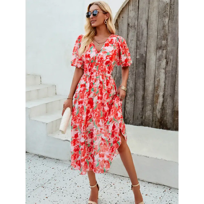 Women's Floral-Print Dress – Milena