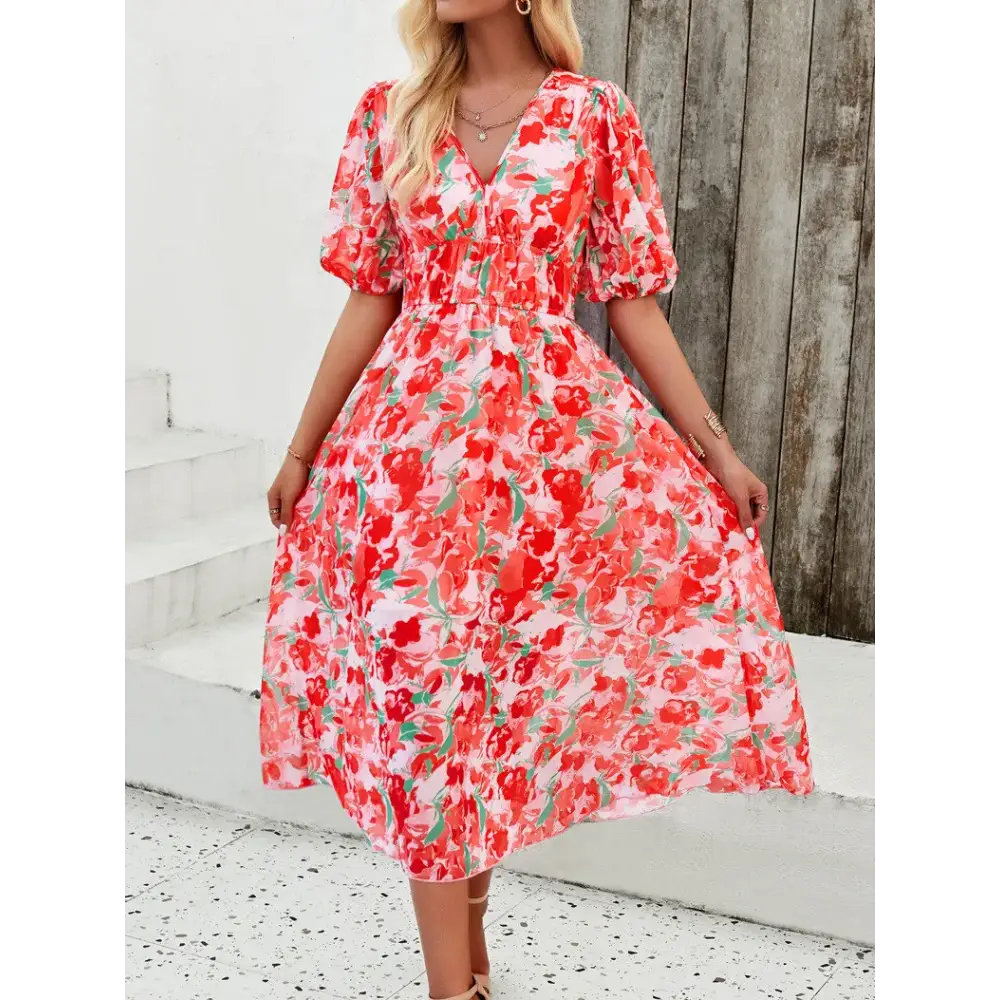 Women's Floral-Print Dress – Milena – view 3