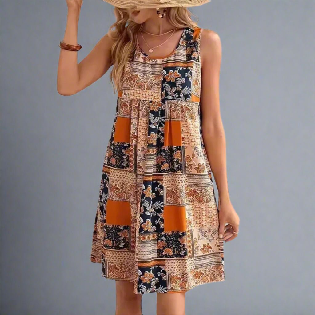 Women's Printed Dress – Adeline