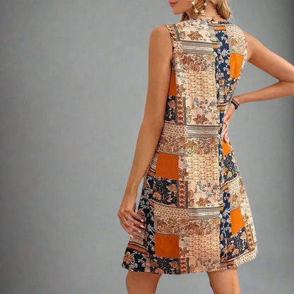 Women's Printed Dress – Adeline – view 2