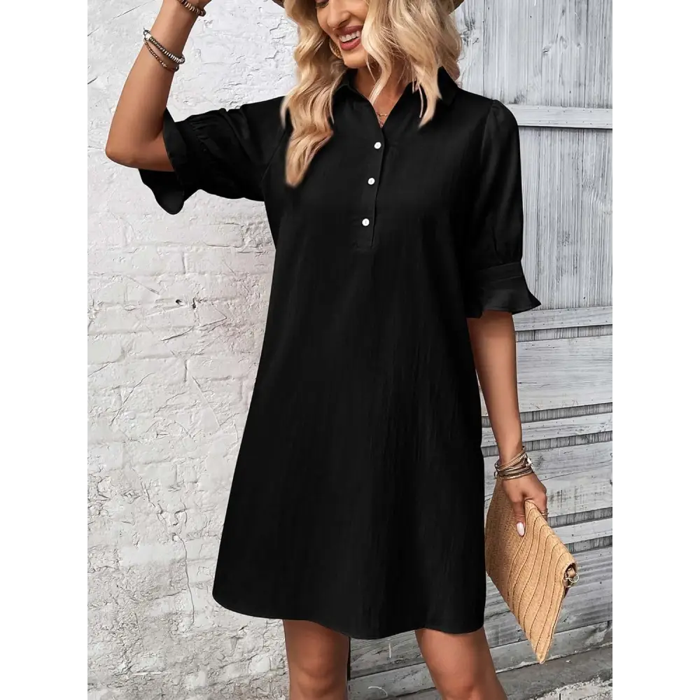 Women's Ruffled Dress – Dalia – view 2