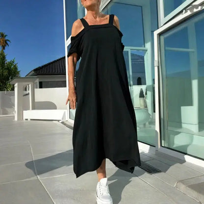 Women's Strappy Dress – Willa – Black
