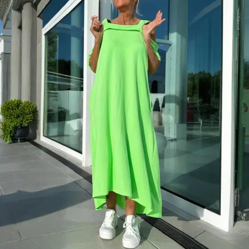 Women's Strappy Dress – Willa – Green