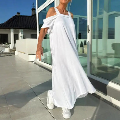 Women's Strappy Dress – Willa – White